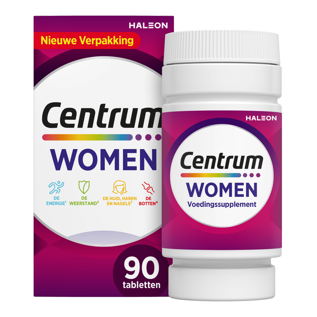 Centrum Multivitaminen Women Tabletten, 90 stuks