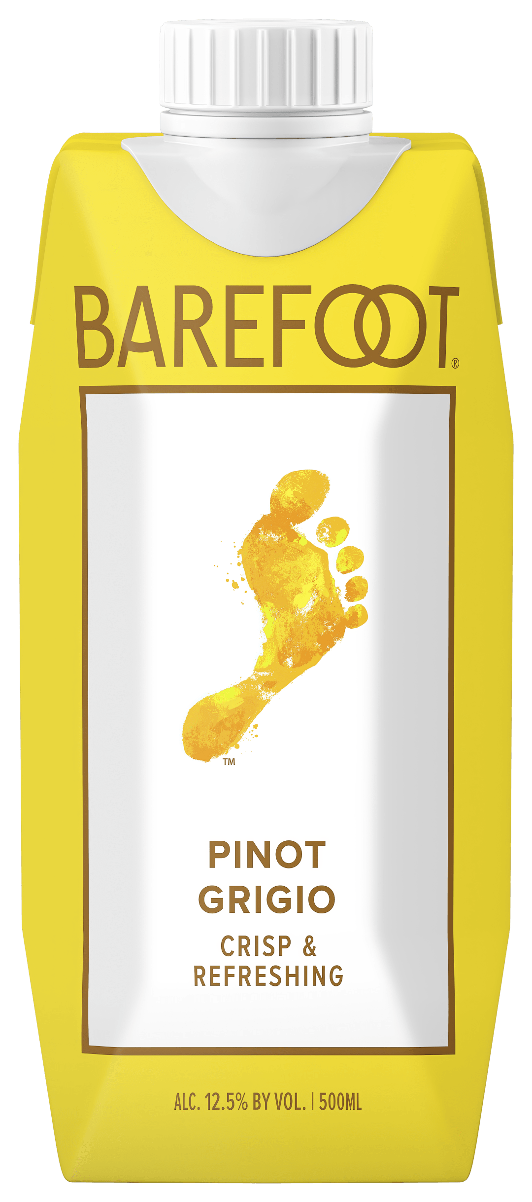 Barefoot Pinot Grigio White Wine Tetra 500ml