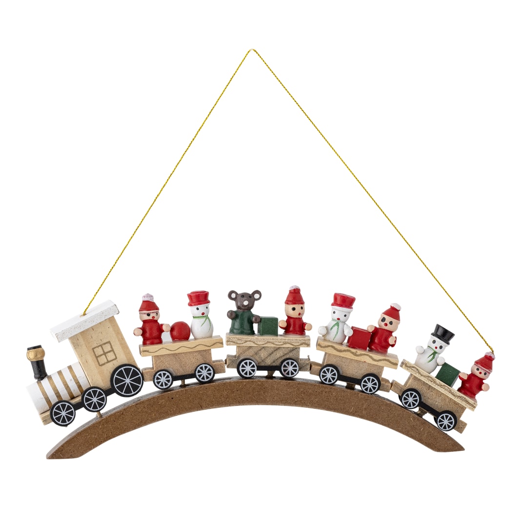 82072918 - Bertie Ornament, Red, Birch STOCK: 300