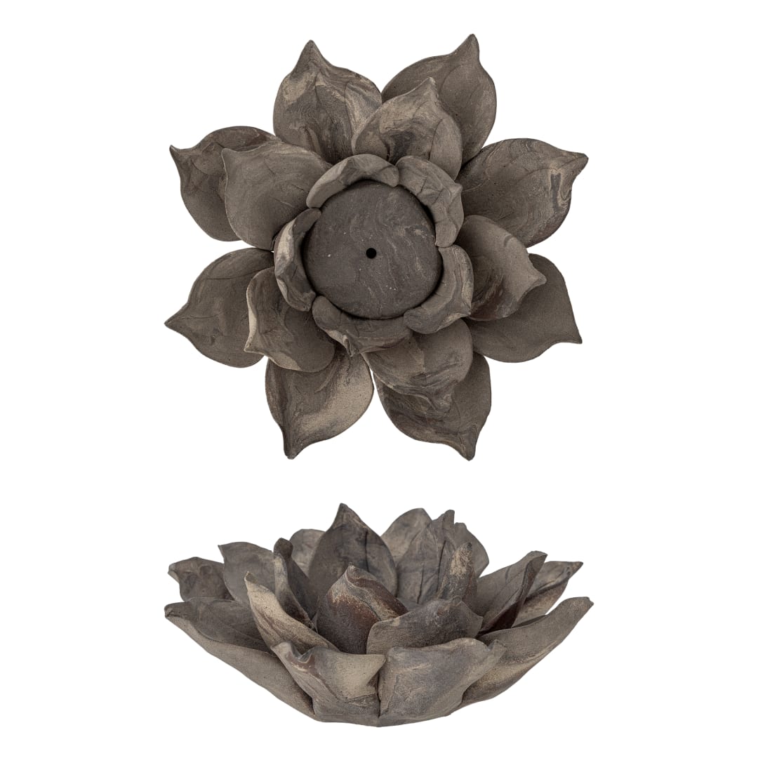 82061823 - Eira Votive, Brown, Stoneware STOCK: 225