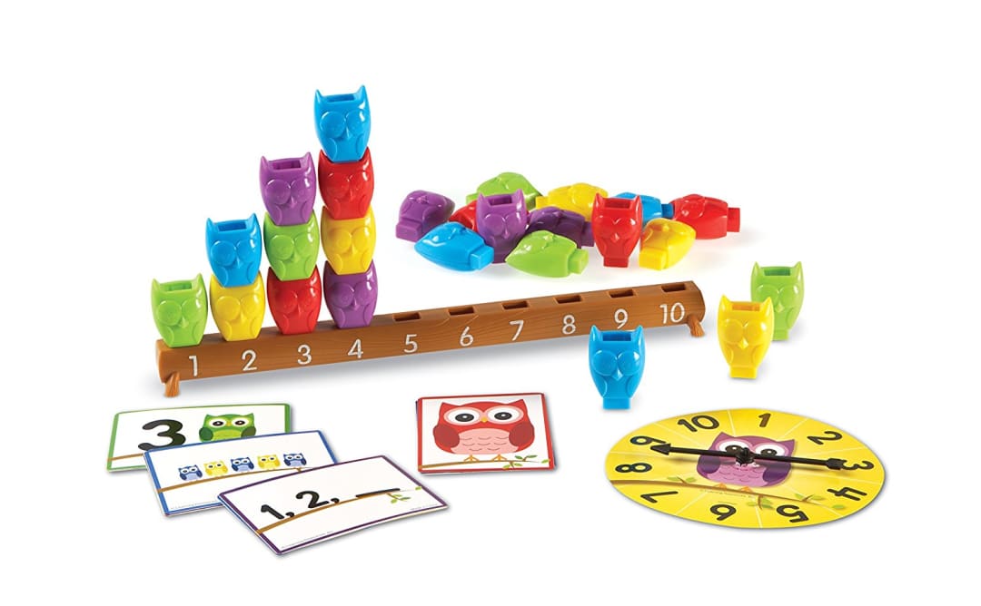 COUNTING, 1-10 OWLS SET