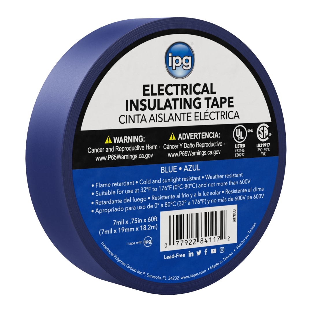 CONSMR ELEC 7 Mil PVC Film with Rubber Adhesive *
