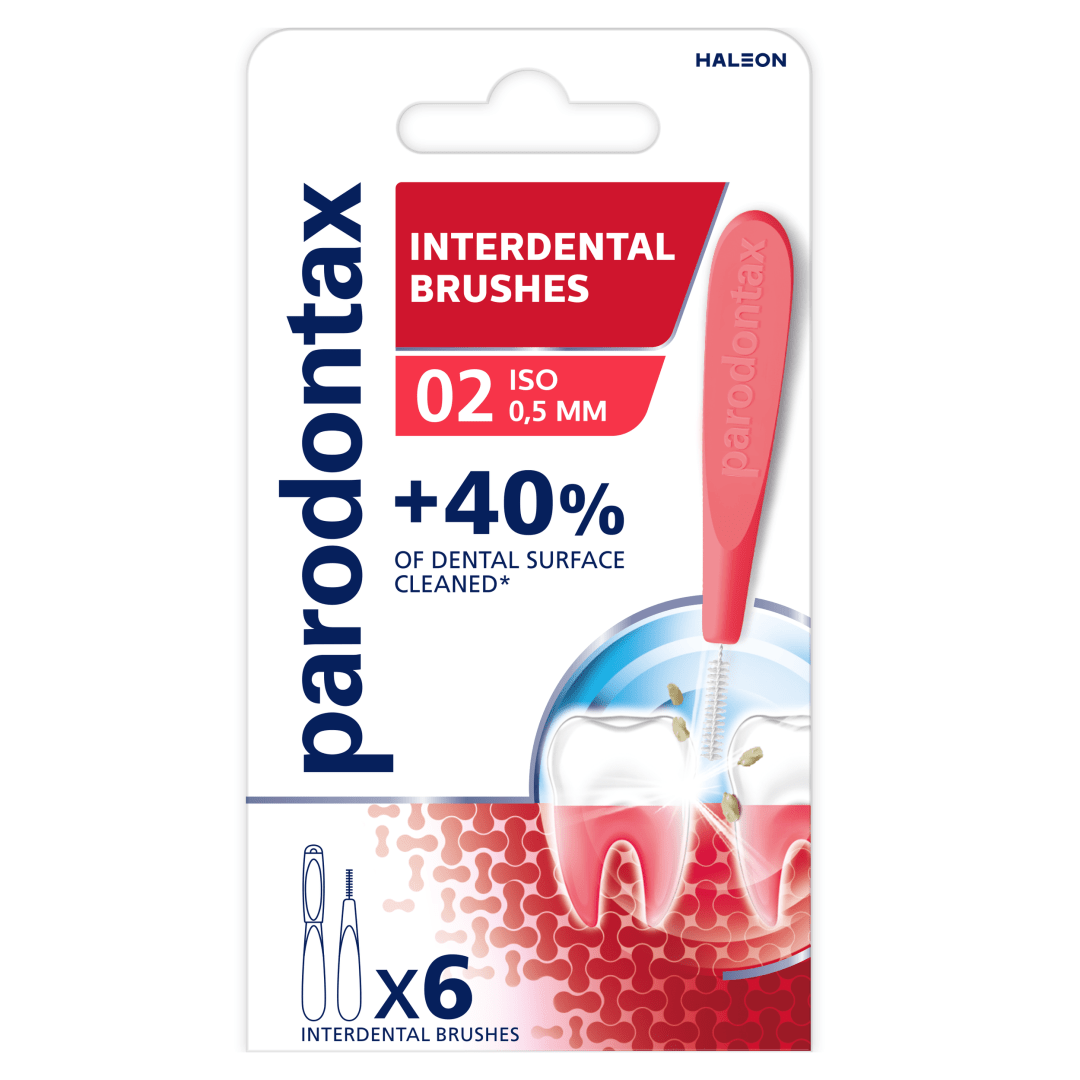 parodontax Interdentale Ragers 0,5mm iso 2 met dop 6 stuks