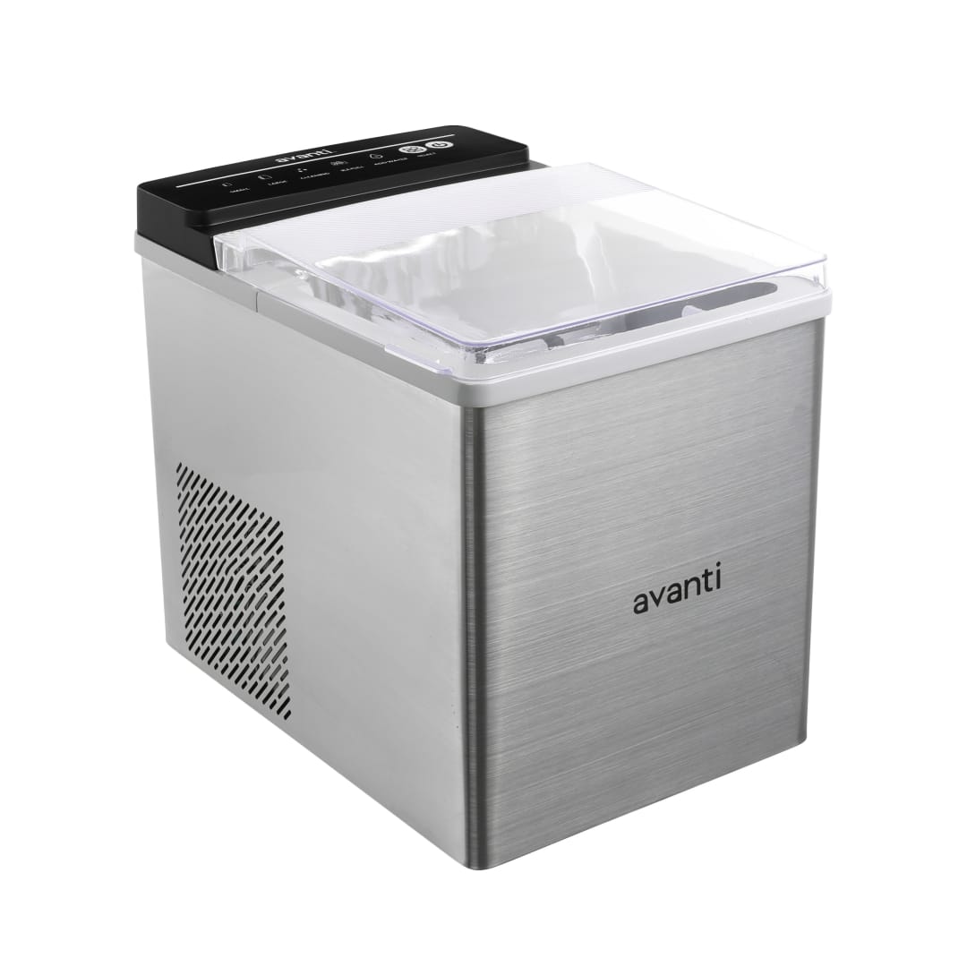 Avanti 33lb. Speedy Ice Countertop Bullet Ice Maker in Stainless Steel (AVIM333S-IS)