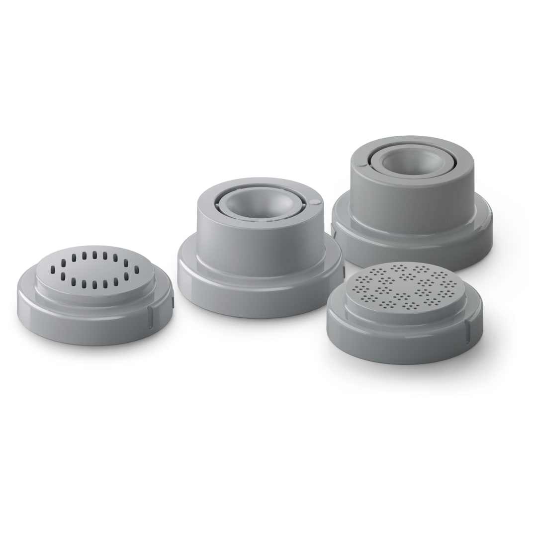 Philips Pasta Shaping Discs, Gray