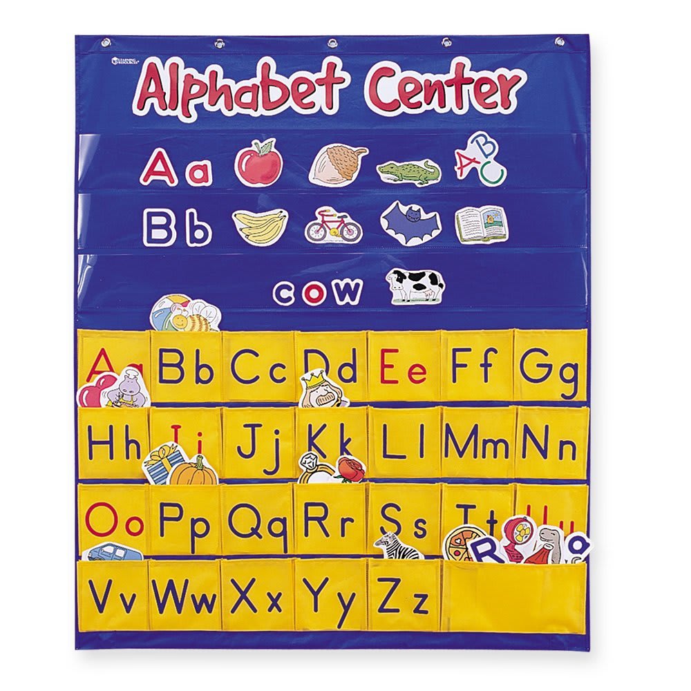 POCKET CHART, ALPHABET SORTING
