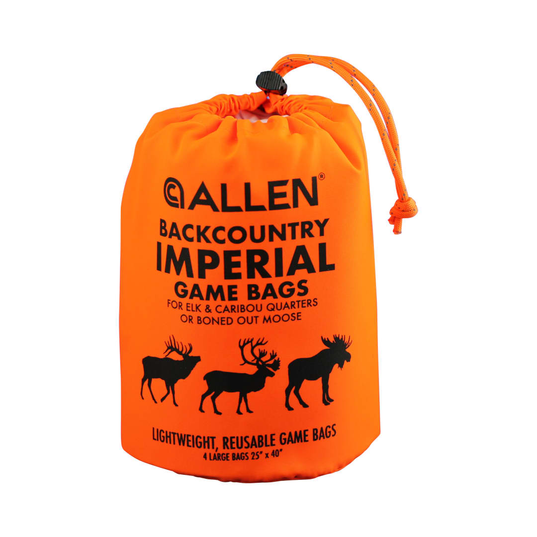 Allen Company Backcountry™ Imperial Elk Game Bag Set, 4 Quarter Bags, 40"L x 25"W, White