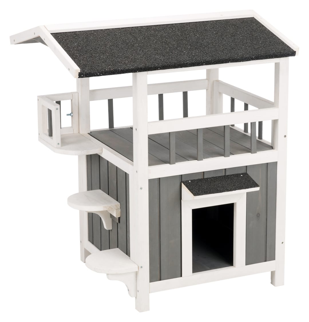 natura Pet Home with Shaded Balcony