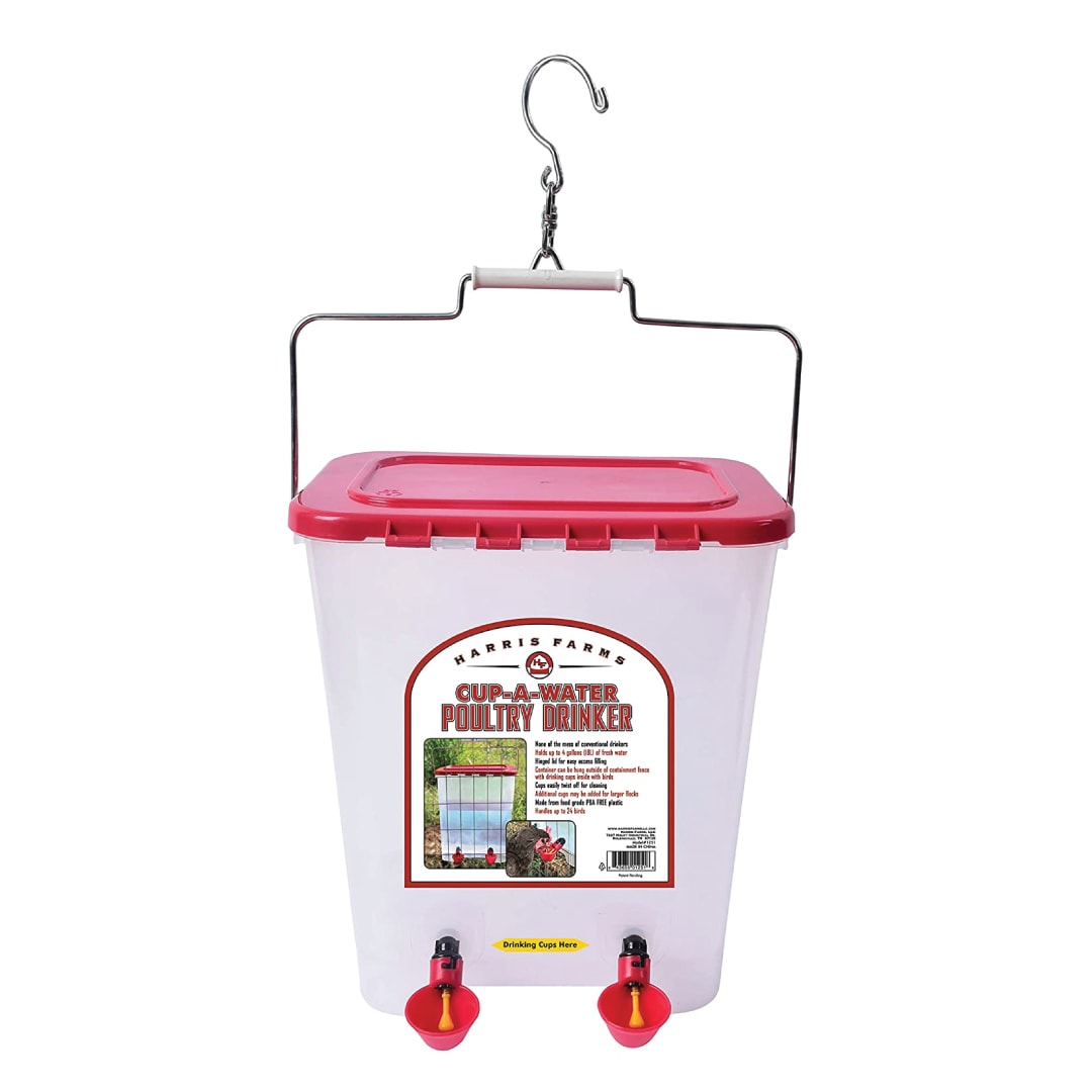 Manna Pro Harris Farms Easy Fill Cup Waterer
