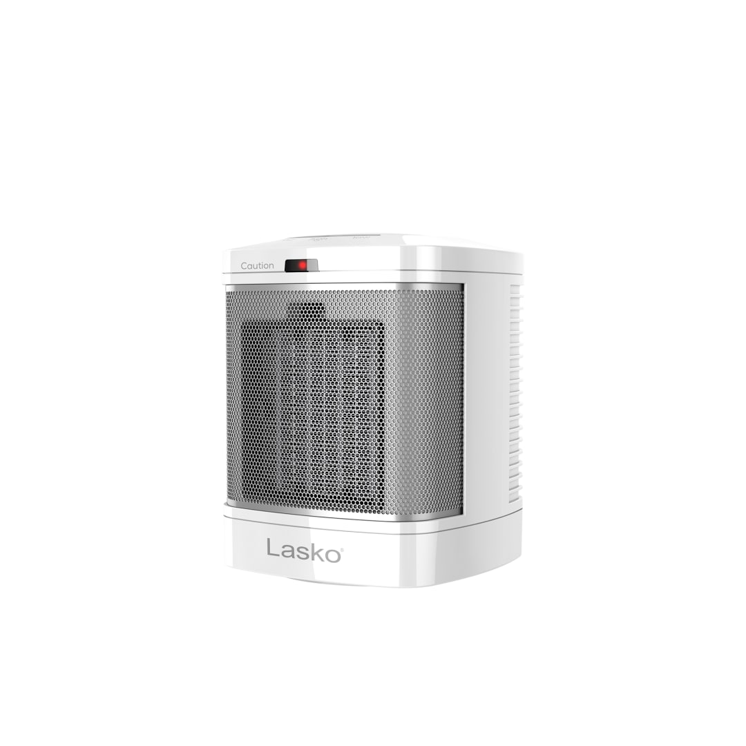 Lasko 8" 1500-Watt Ceramic Bathroom Space Heater with ALCI Safety Plug and Timer