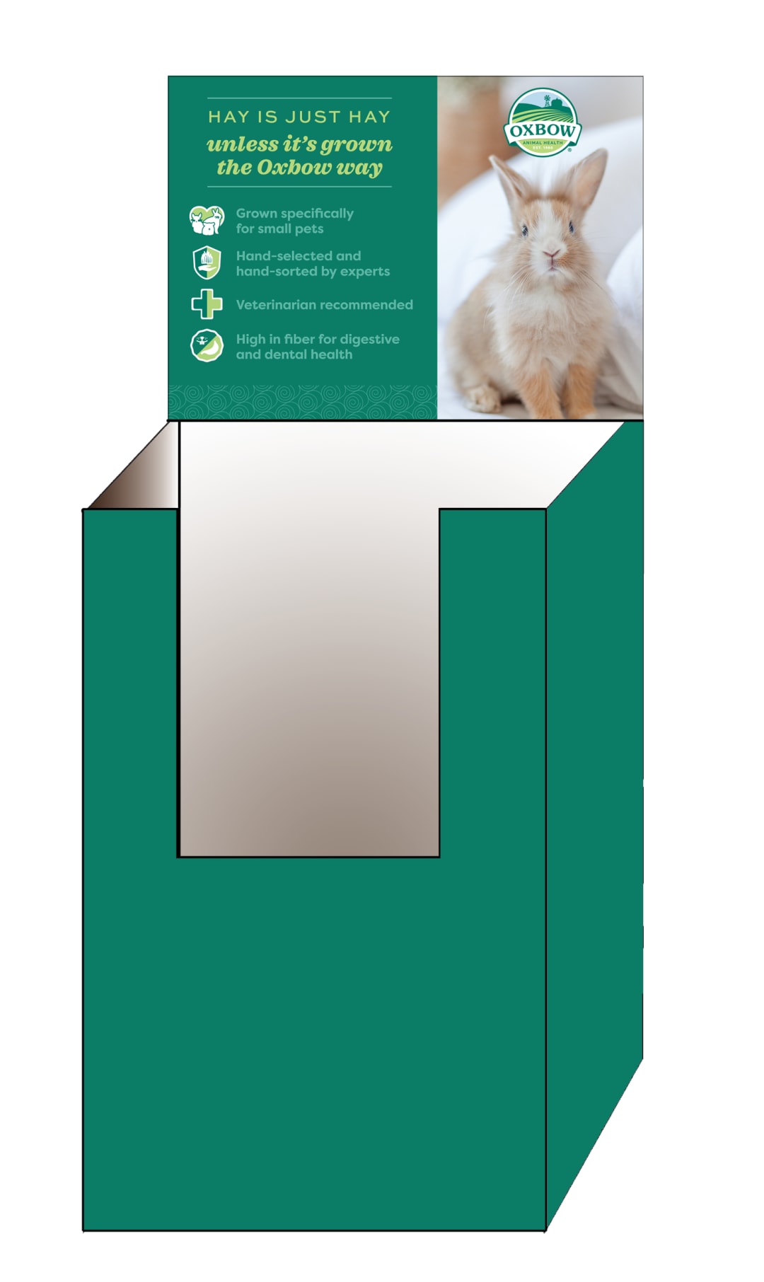 Promo - 90 oz Hay Dump Bin (8 count) PetSmart