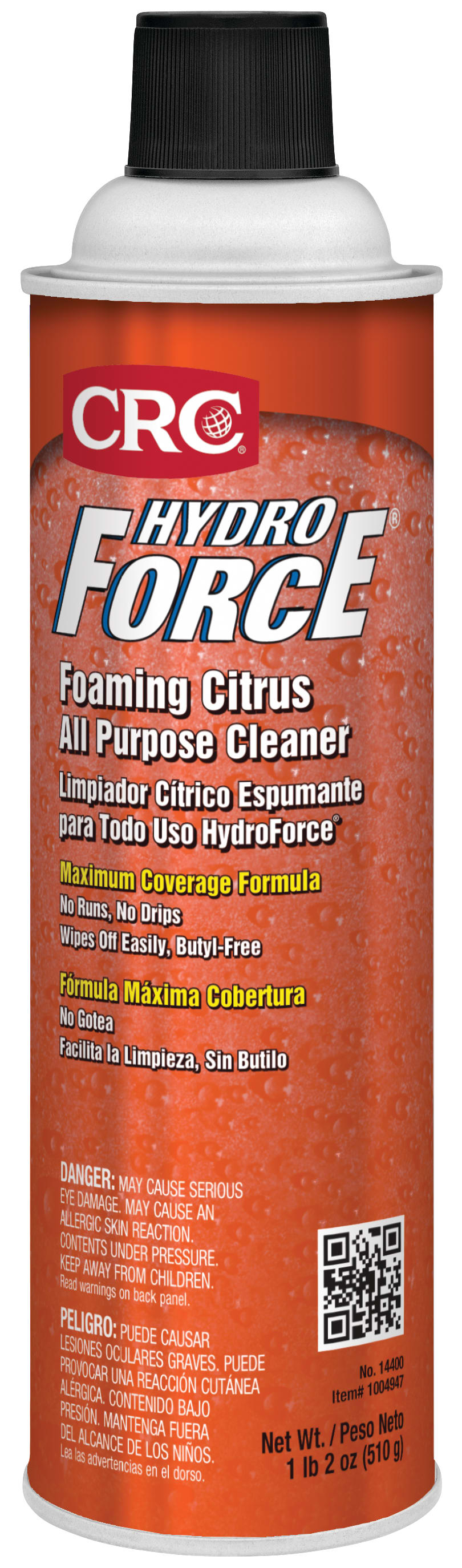 CRC HydroForce Foaming Citrus All Purpose Cleaner 1X18OZ