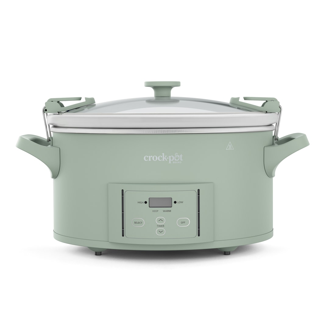 Crock-Pot® Design Series 7-Quart Programmable Slow Cooker, Desert Sage Green