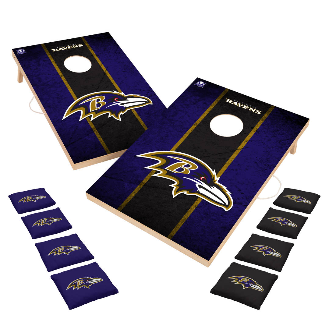 Baltimore Ravens | 2x3 Solid W