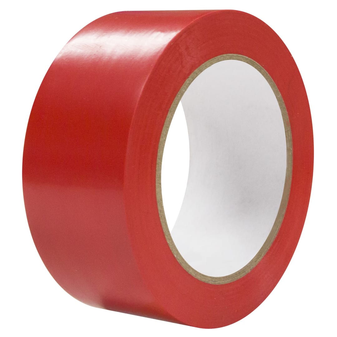 AISLE TAPE 6 mil PVC Tape with Rubber Adhesive