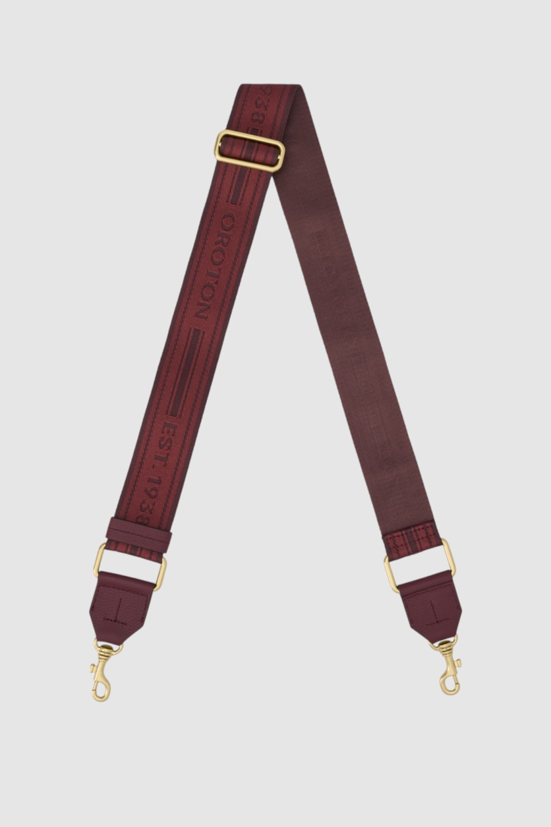 Heather Long Light Gold Webbing Strap