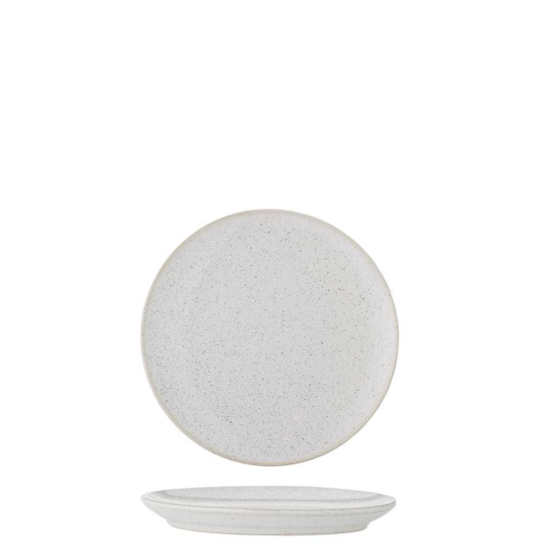 82072005 - Addison Plate, White, Stoneware STOCK: 300