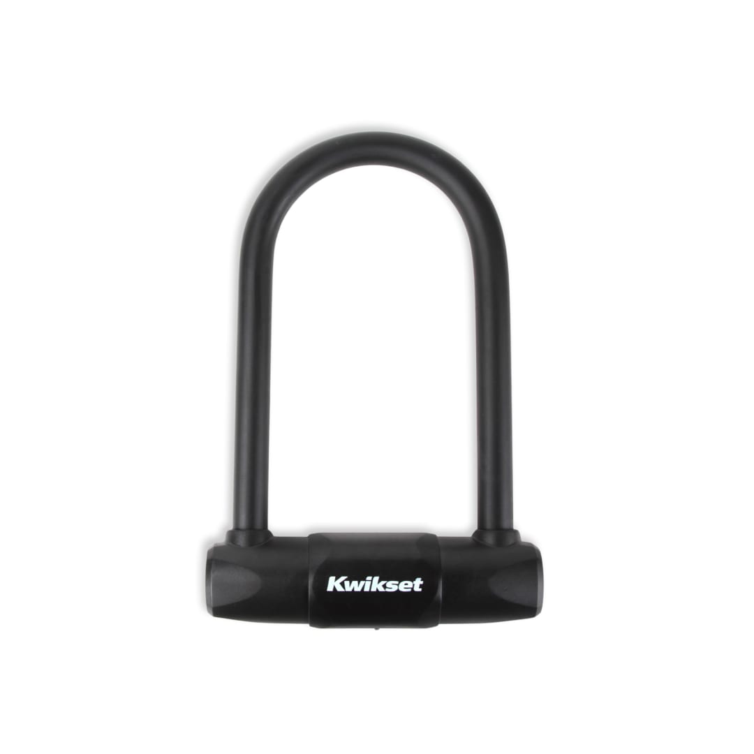 Kwikset High Security Bicycle U-Lock, Hardened Steel, 1 Pack