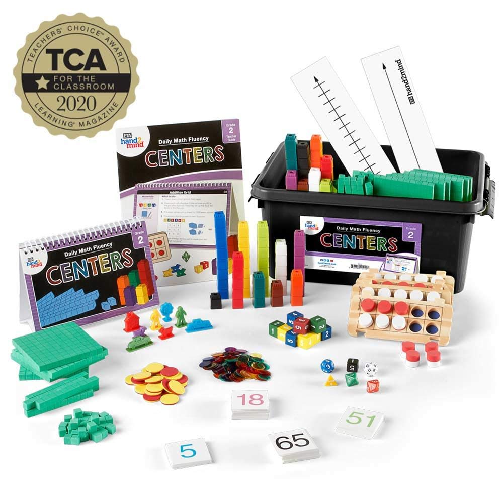 DAILY MATH FLUENCY, CENTERS KIT, G2