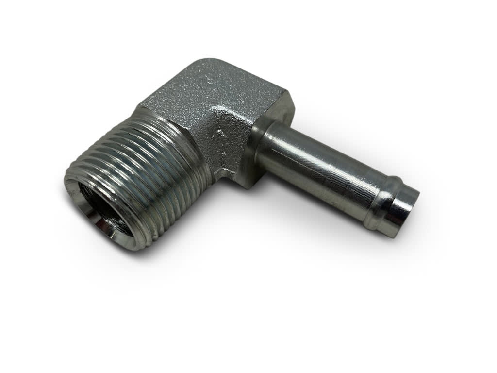 1/2 Hose Tube Bib X 3/4 NPT 90°