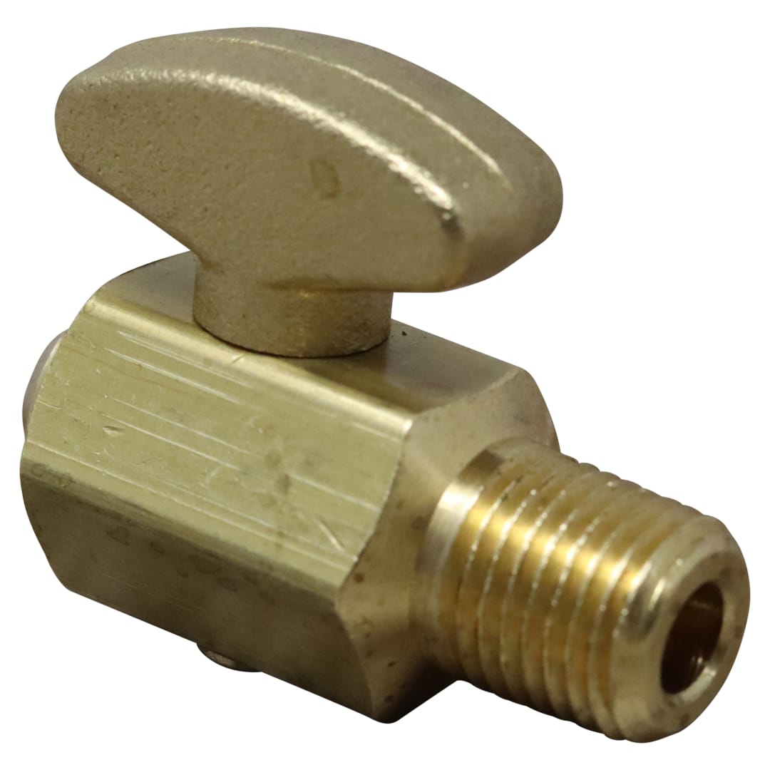 Tramec 1/4 NPT Internal Seal Elliptical Wing Drain Cock