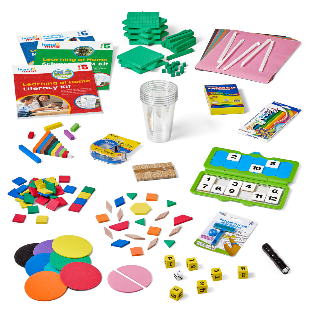 Learning at Home Math, Literacy, STEM. Grade 5