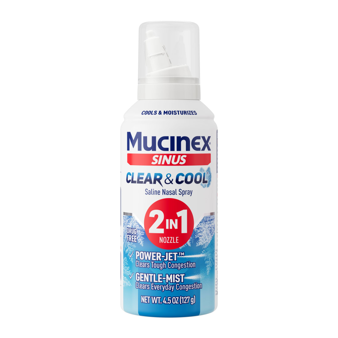 MUCINEX® SINUS Clear & Cool Saline Nasal Spray 24/4.5 oz.