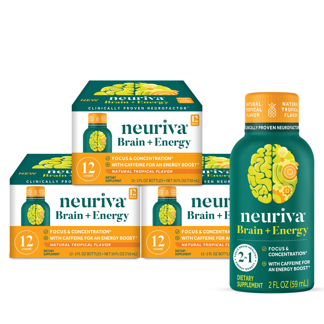 NEURIVA® Brain + Energy Shots - Tropical 36/2 oz.