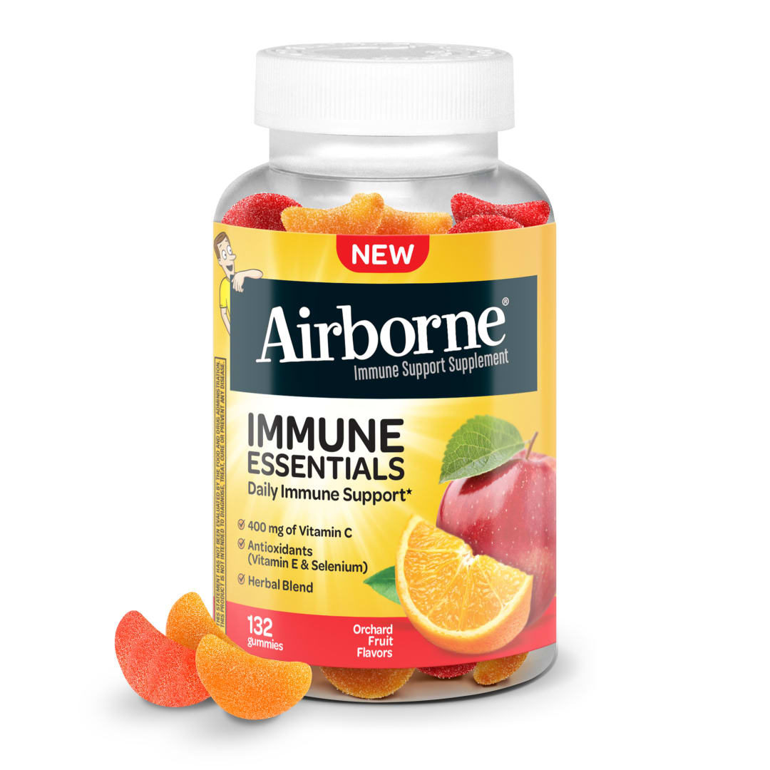 AIRBORNE® Immune Essentials Gummies - Assorted Fruit 12/132 ct.