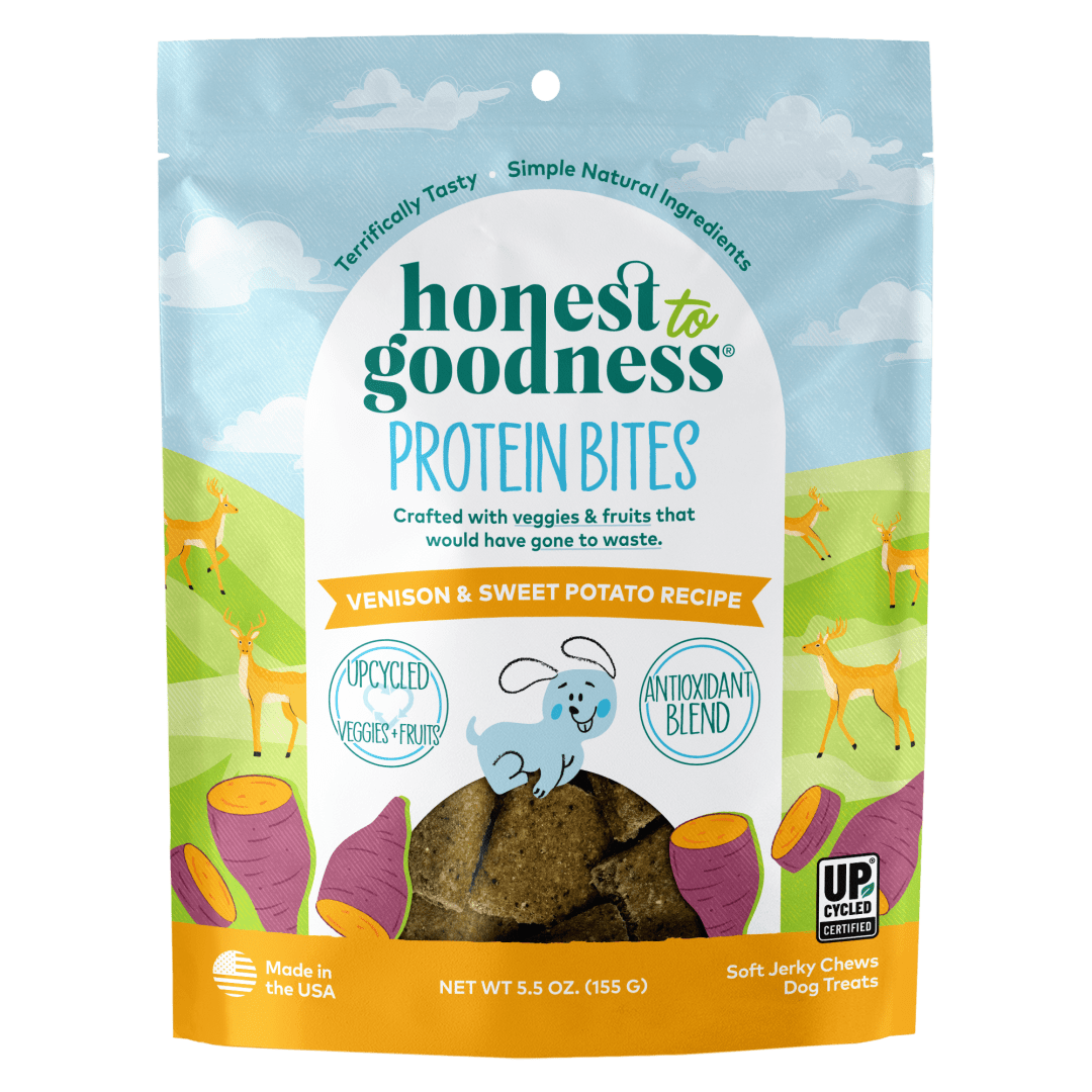 Honest to Goodness® Venison &amp; Sweet Potato Protein Bites for Dogs 5.5 oz. Bag