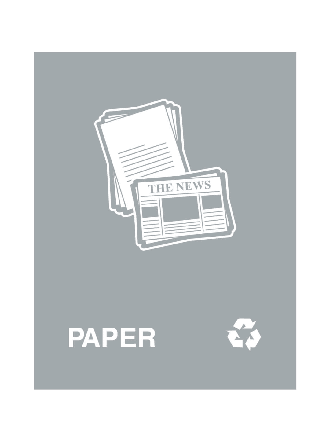  ASPYRE - Sign - Paper - Grey