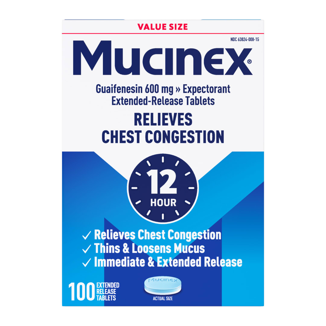 MUCINEX® SE - Extended Release Tablets 12/100 ct.