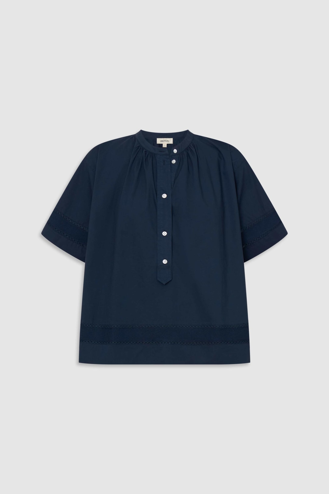 Trim Detail Smock