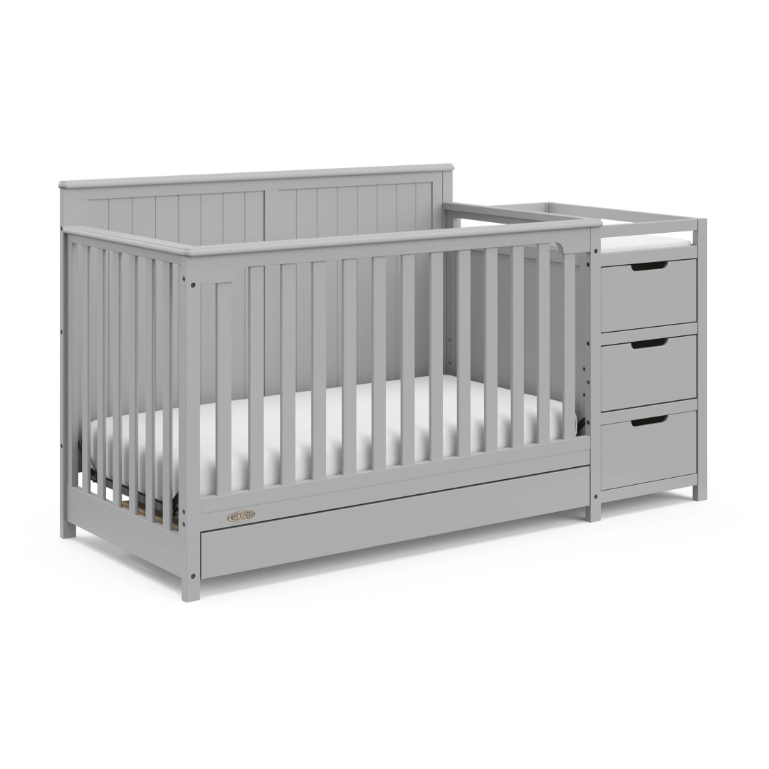CRIB HADLEY 5IN1 CONV CHGR DR GR_AB00PBG