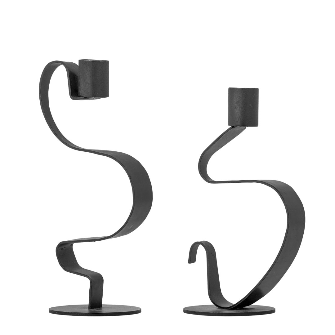 82068626 - Do Candle Holder, Black, Iron STOCK: 300