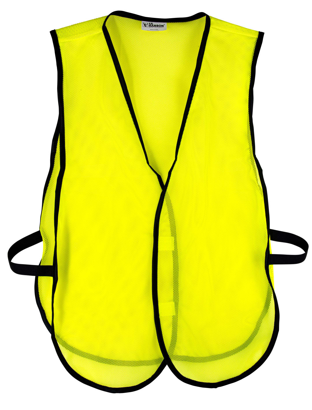 Safety Vest-Soft Mesh Lime Fluorescent