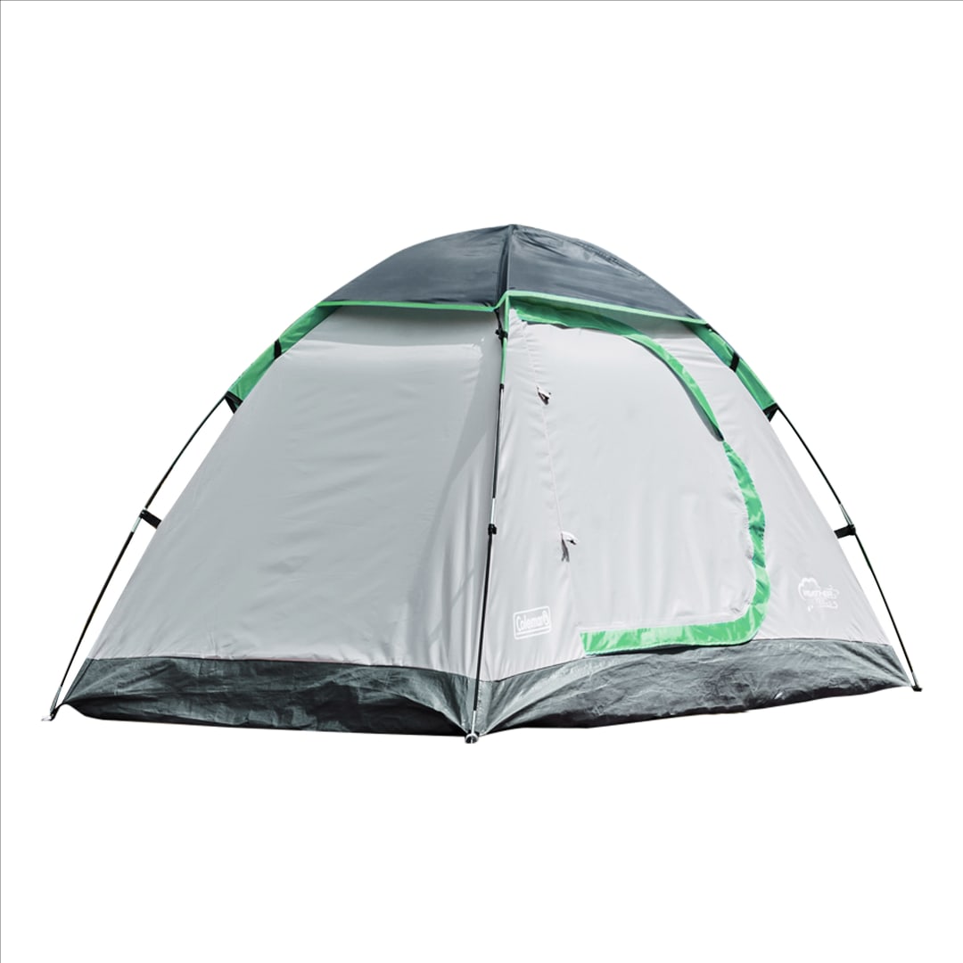 Coleman® Casa de Campaña Aruba 4 Personas, Tienda de Campaña Domo, WeatherTec™ + UVGuard™ SPF50, Columna Agua 600 mm, Camping Familiar