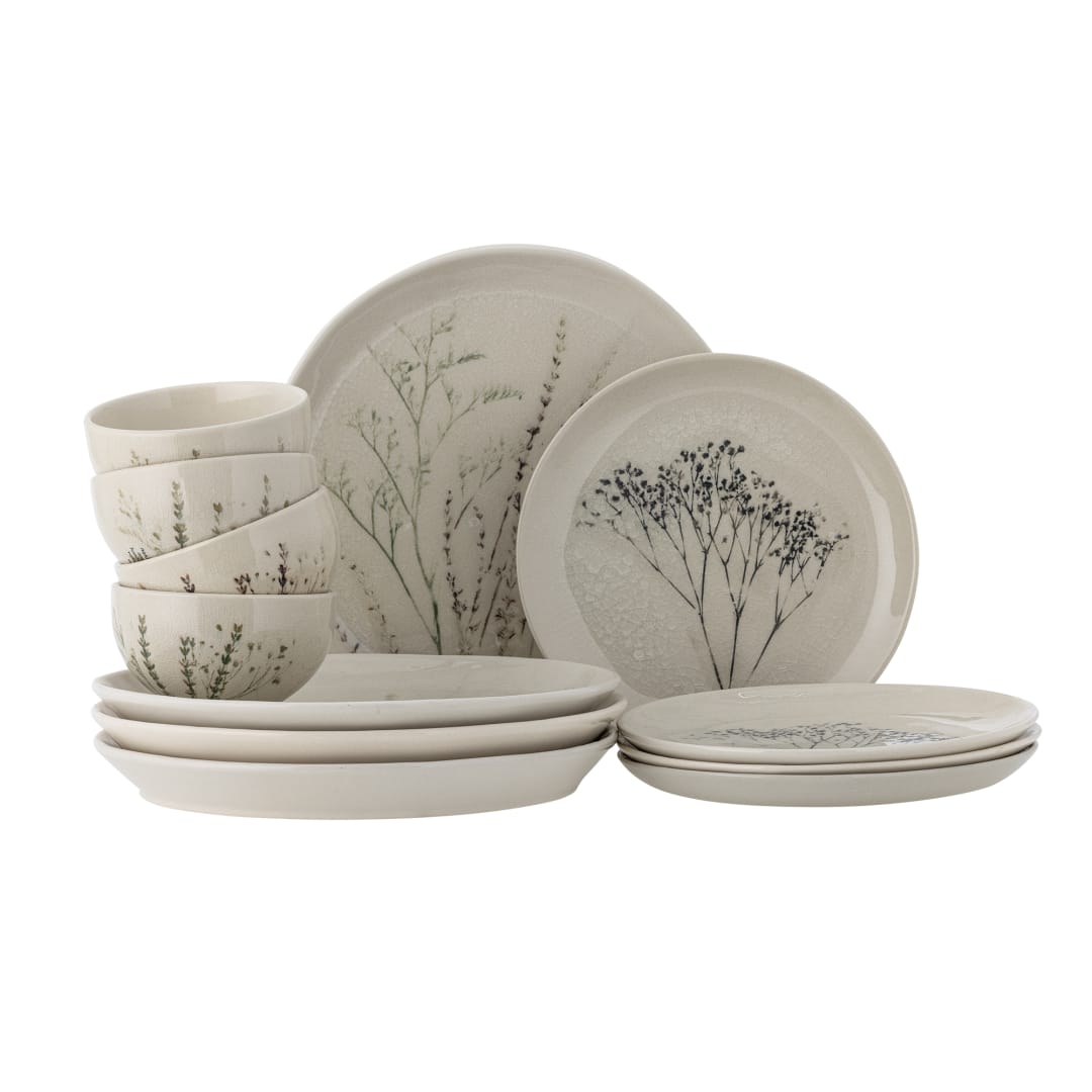 82060574 - Bea Dinnerware Set, Nature, Stoneware STOCK: 300