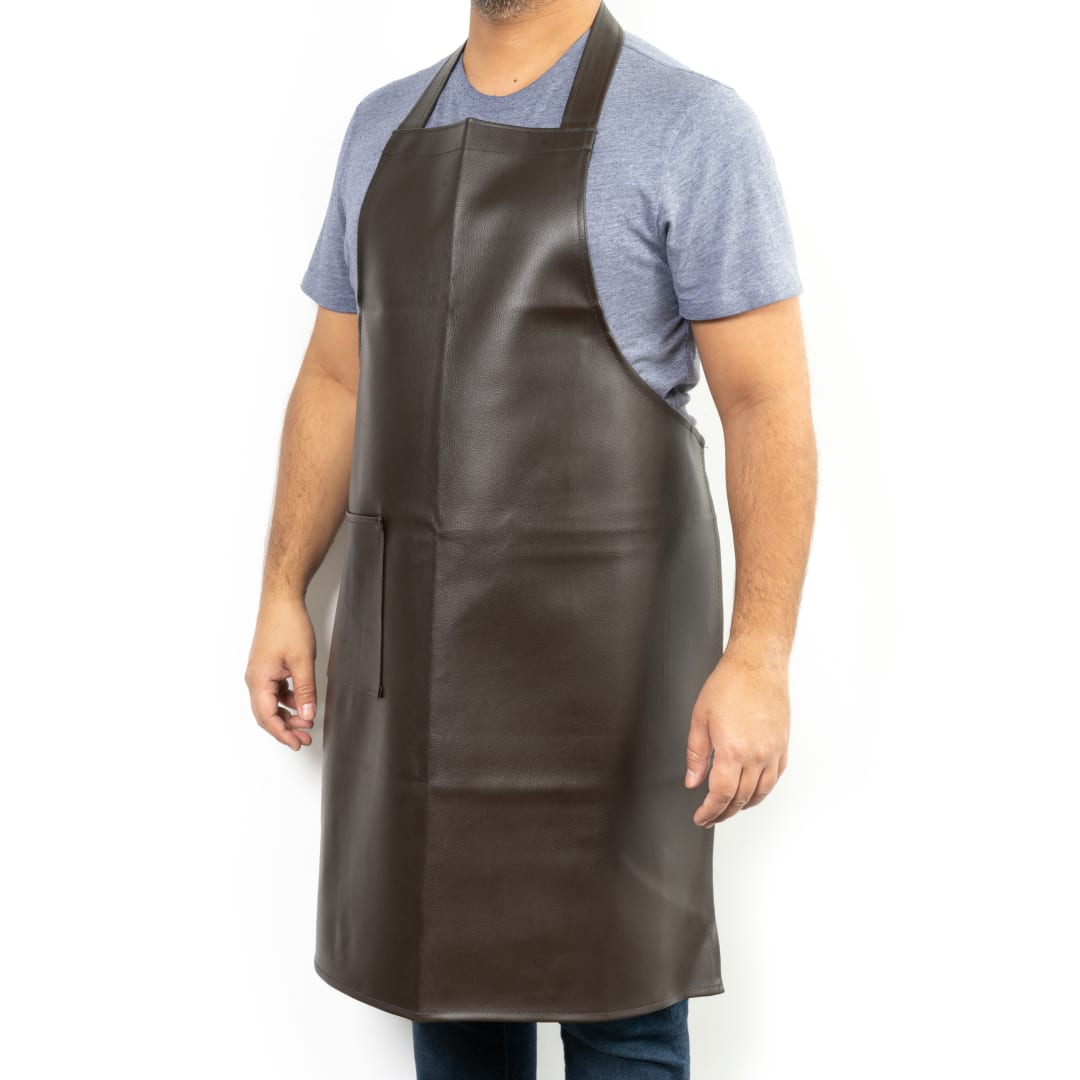 HVA-2638 - APRON BIB HEAVY NAUGAHYDE