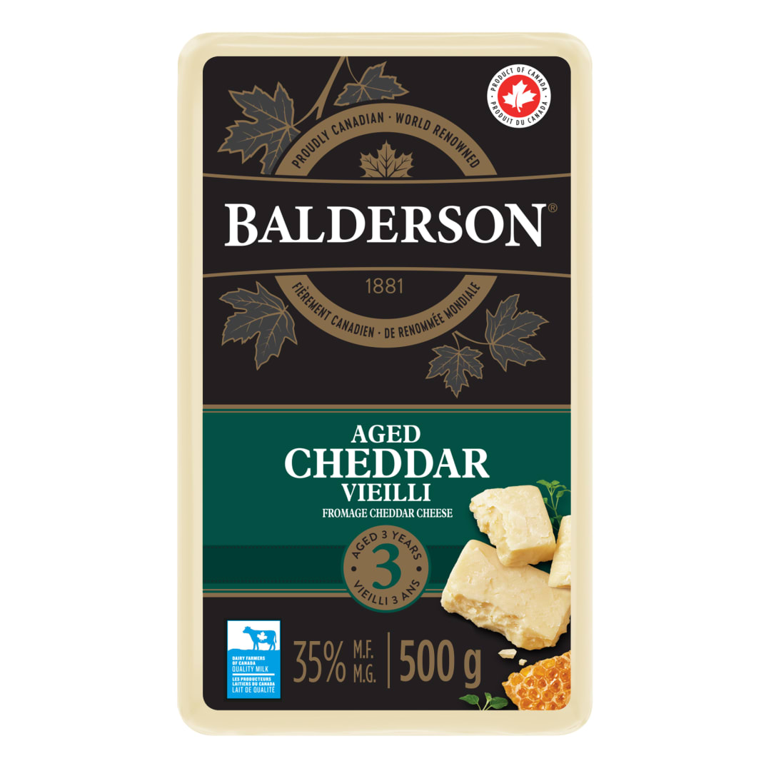Balderson 3 Year Aged Cheddar Cheese, 500g