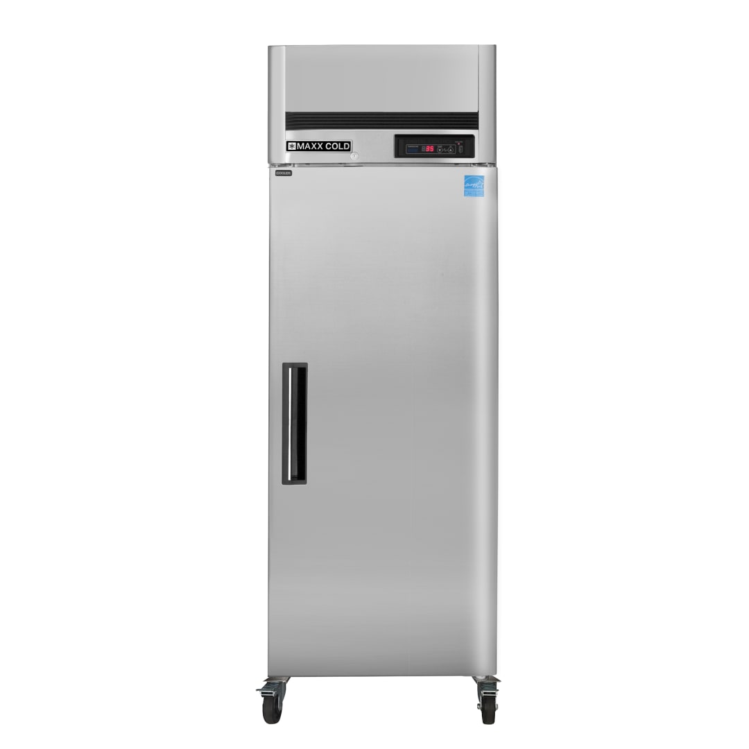 MCRT-23FDHC - 27" Single Door Reach-In Refrigerator, Top Mount, Stainless Steel