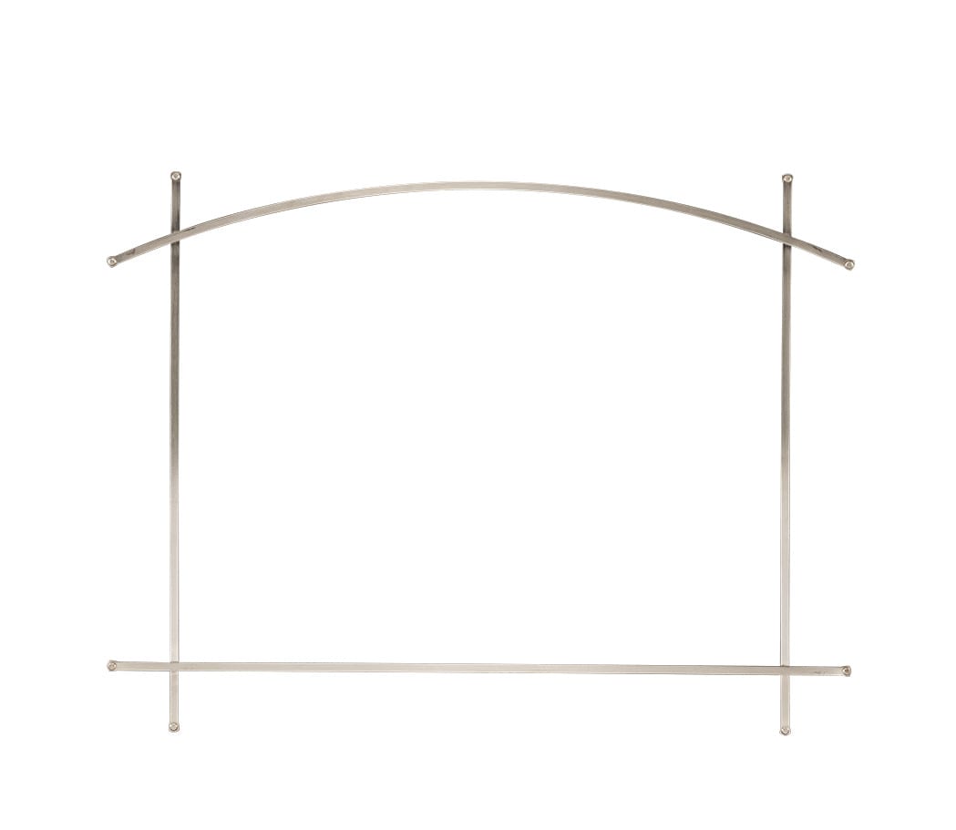 Decorative Front Accent - Arched Satin Nickel for Elevation™ 42