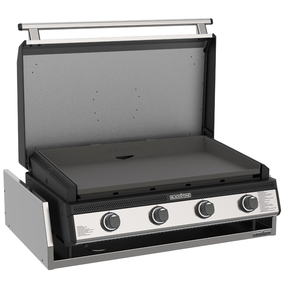 6038 - OLD VERSION! See SKU 6139 for updated version Stainless Steel 36in Griddle with Hood and Stainless Steel Insulation Jacket