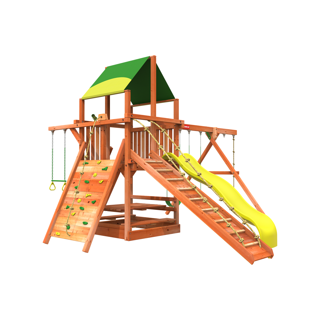Woodplay Playhouse 5' Combo B