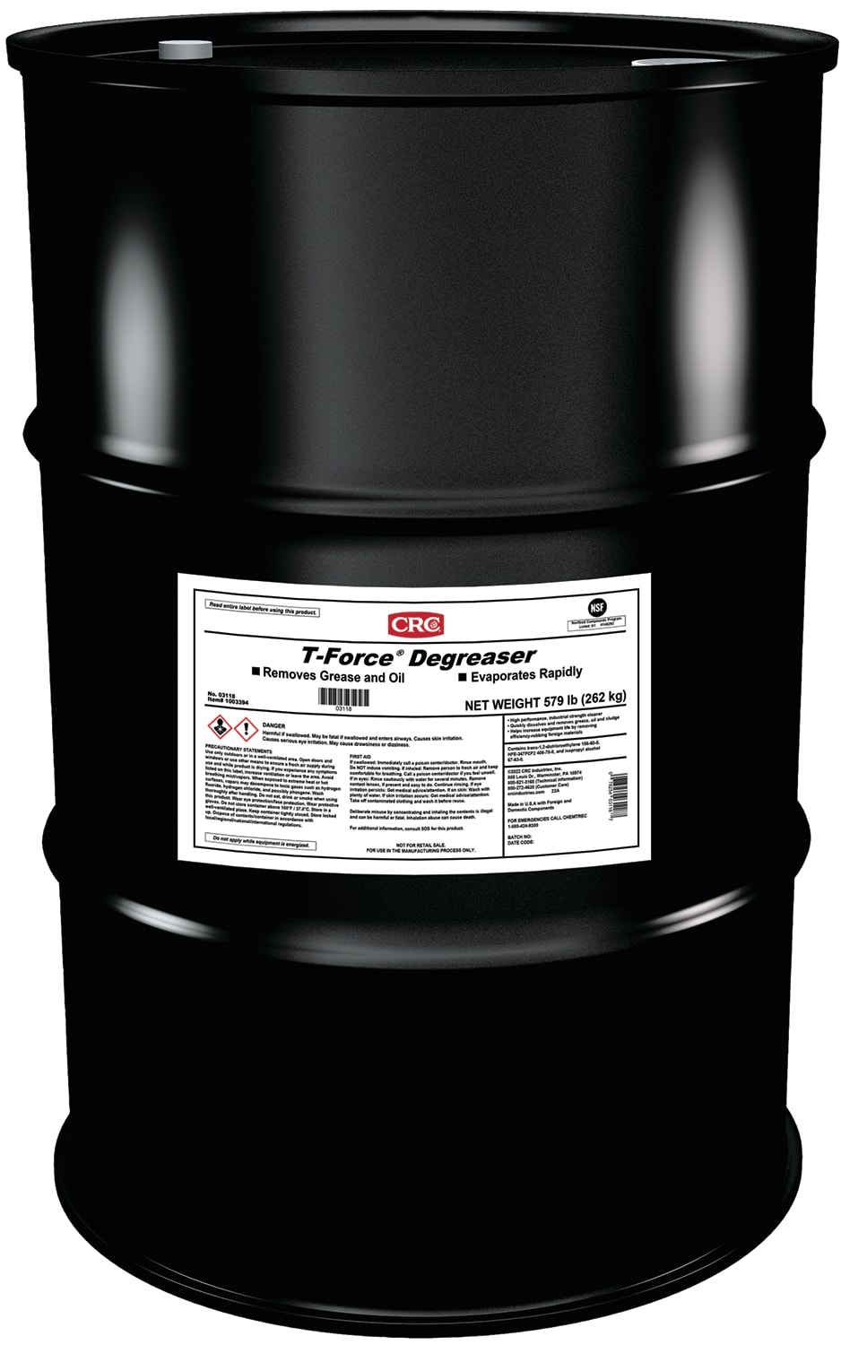 CRC T-Force Degreaser 1X55GL