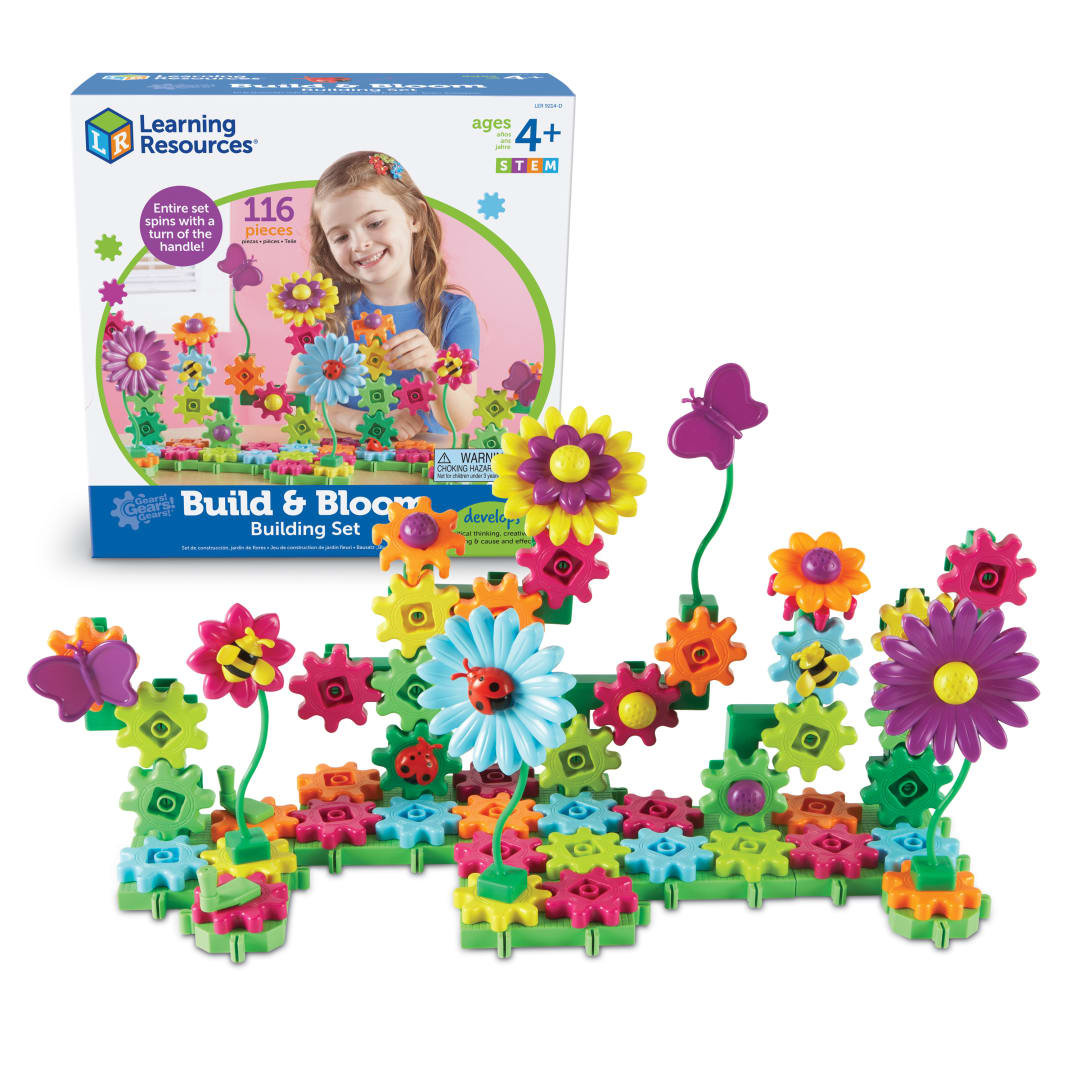BUILD AND BLOOM FLOWER GARDEN GEARS