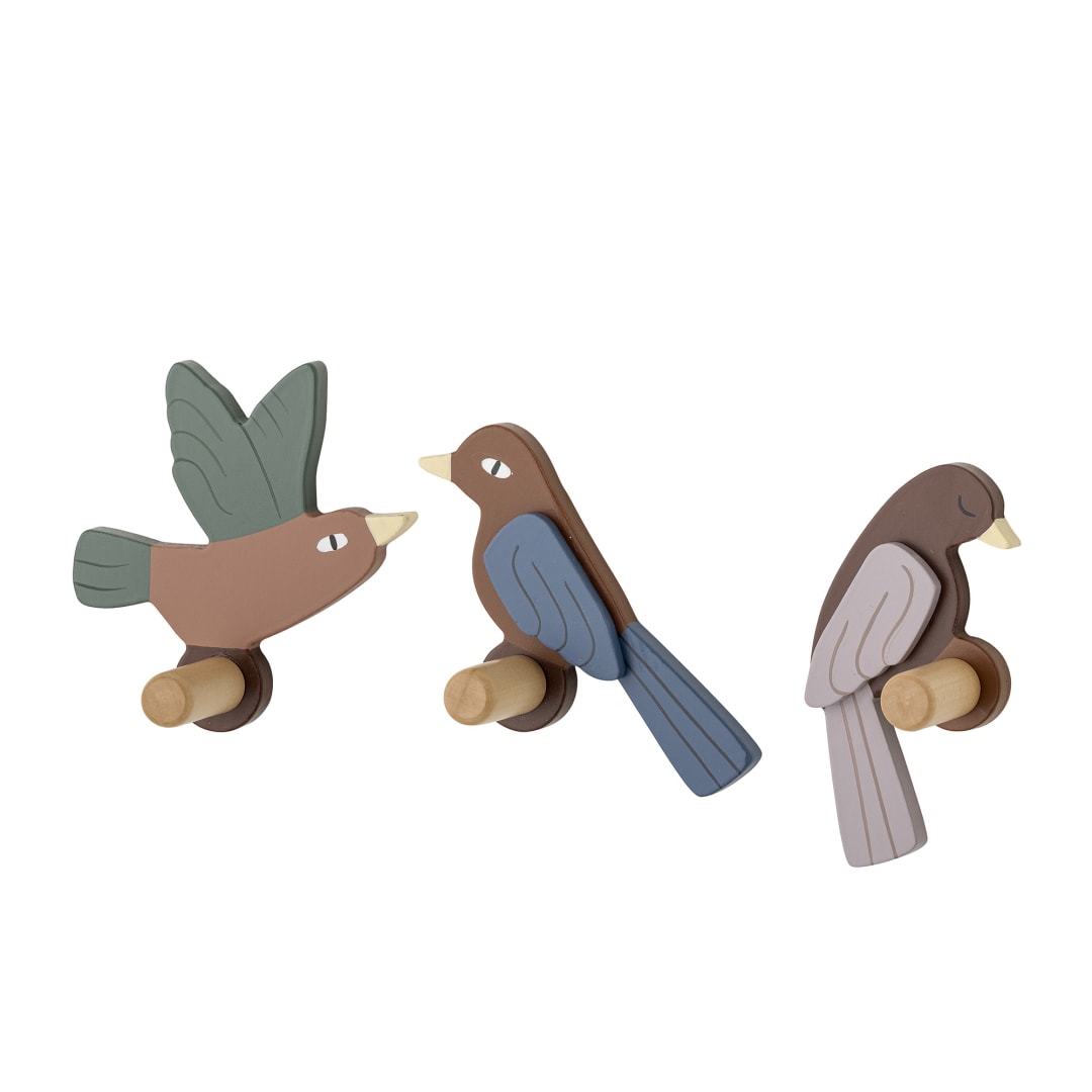 82054427 - Lewi Hook, Brown, FSC®100%, MDF STOCK: 300