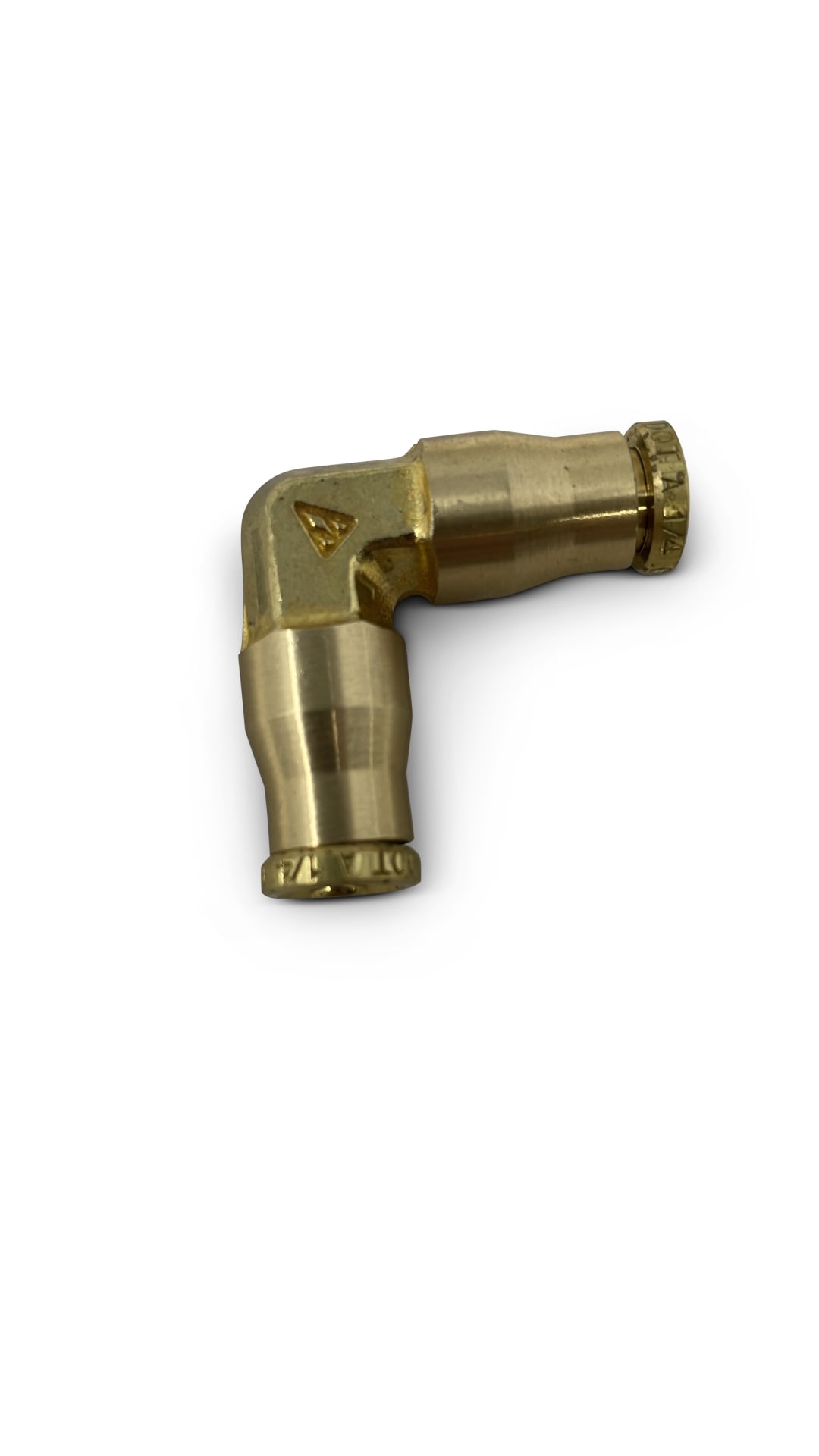 Alkon Brass Fittings 1/4 DOT Union Elbow 90 Degree Connector
