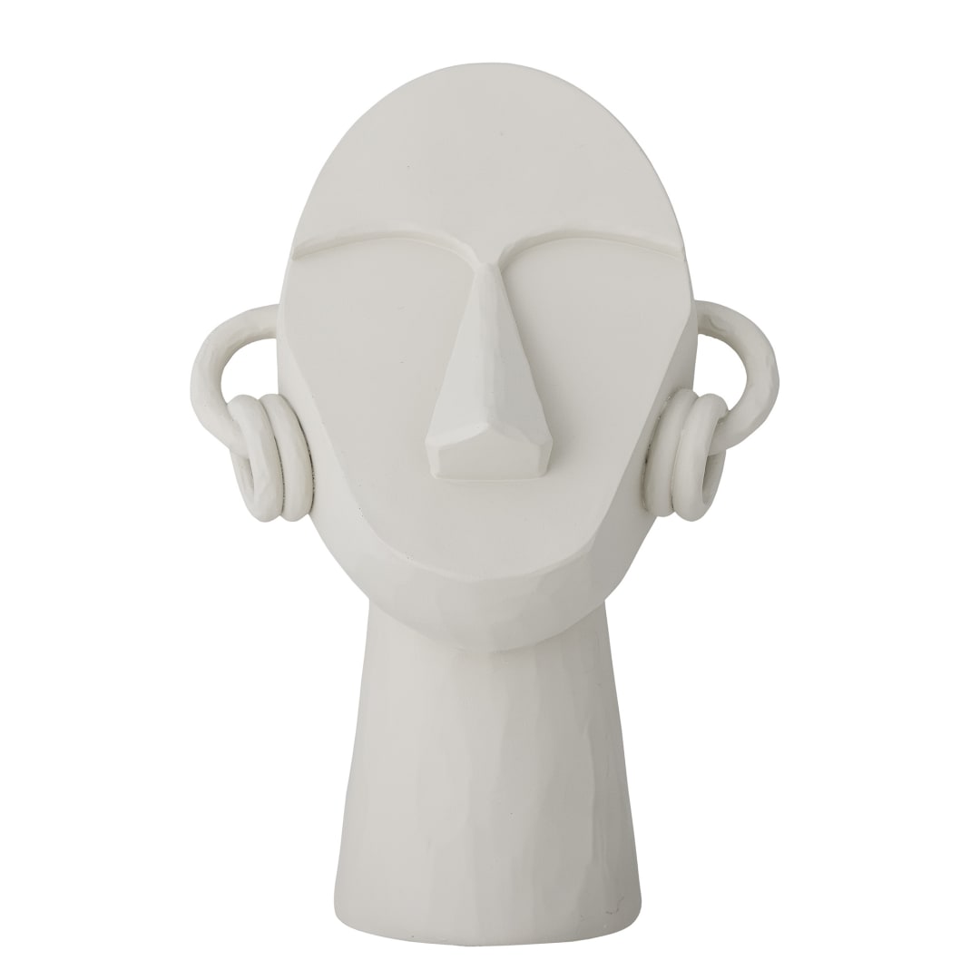 82053984 - Luelle Deco, White, Polyresin STOCK: 300