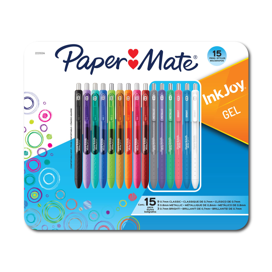 PM INKJOY MIXED PACK 15CT
